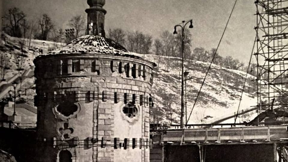 Le déplacement de la petite chapelle baroque Sainte-Marie-Madeleine | Photo: Pražská paroplavební společnost