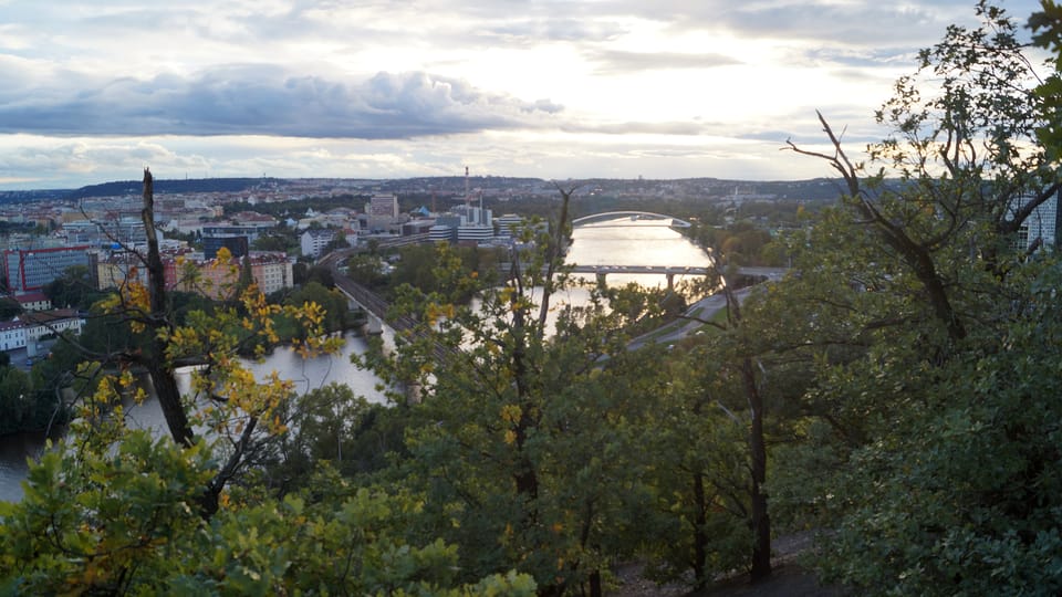 La vue depuis Bílá skála | Photo: Miloš Turek,  Radio Prague Int.