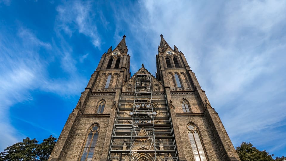 L’église Sainte-Ludmila | Photo: Martin Vaniš, Radio Prague Int. L’église Sainte-Ludmila | Photo: Martin Vaniš, Radio Prague Int.