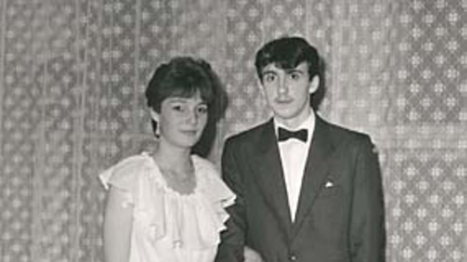 Sona Fronkova avec son ami au bal  (1987)