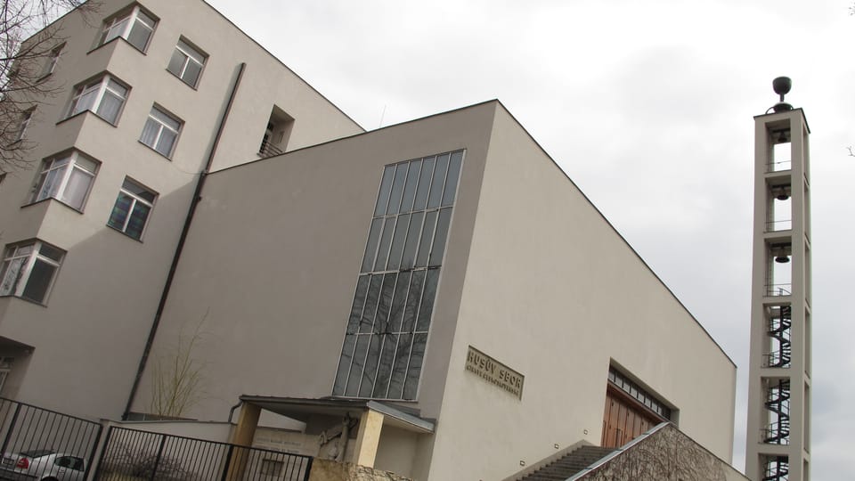 Le temple de l'église hussite à Prague-Vinohrady,  photo : Kristýna Maková