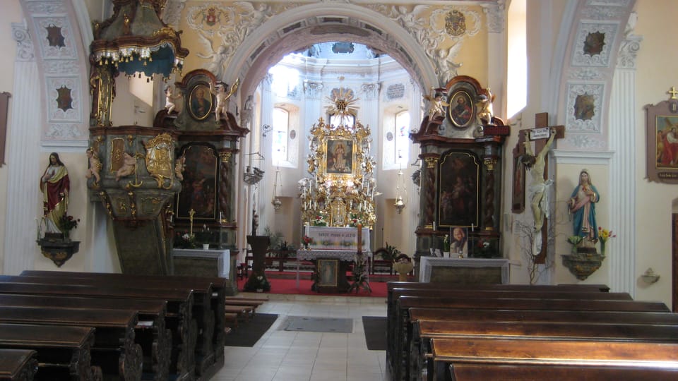 L'intérieur de l'église conventuelle,  photo: Barbora Kmentová