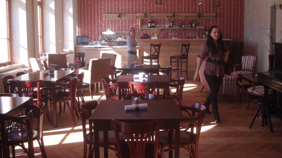Café Nebespán, photo: Magdalena Hrozínková Café Nebespán, photo: Magdalena Hrozínková