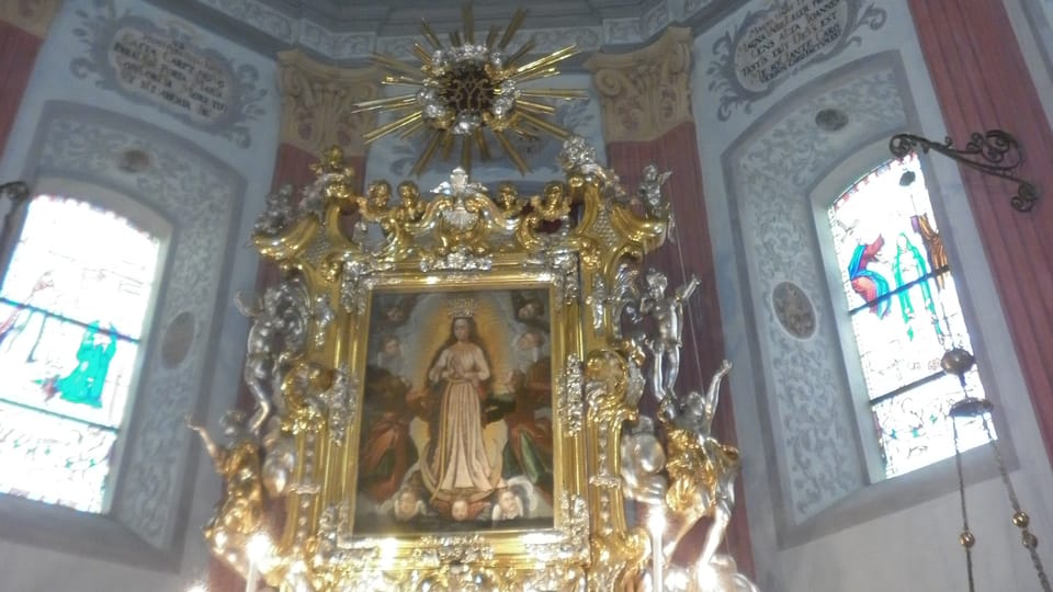 L'intérieur de l'église conventuelle, photo: Zdeňka Kuchyňová L'intérieur de l'église conventuelle, photo: Zdeňka Kuchyňová