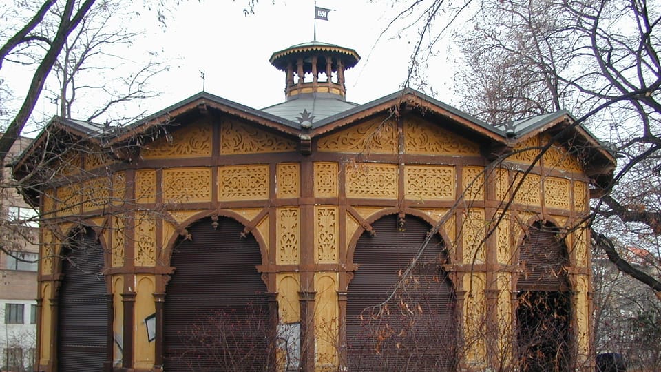 Le carrousel historique de Letná | Photo: Martina Schneibergová,  Radio Prague Int.