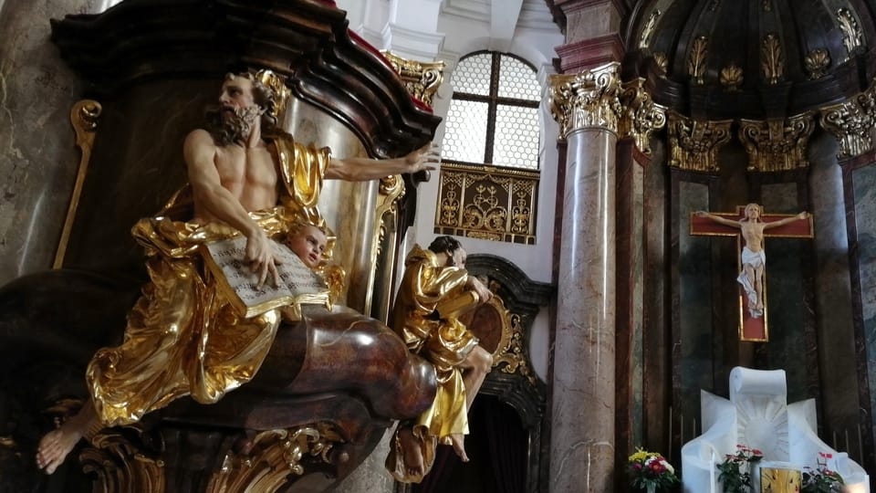 L'église Saint-Barthélemy à Prague - Staré Město, photo: Štěpánka Budková L'église Saint-Barthélemy à Prague - Staré Město, photo: Štěpánka Budková