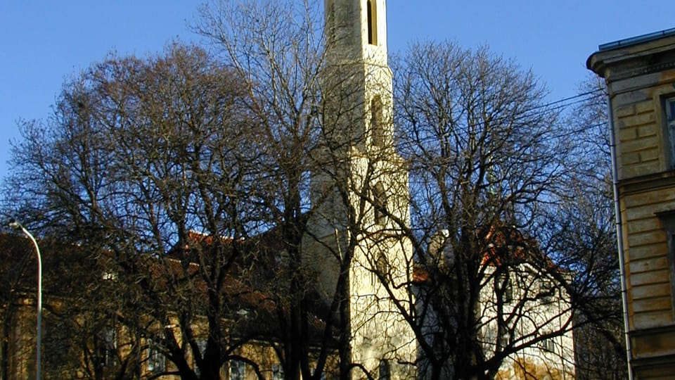 L'église et le monastère Sainte-Catherine, photo: Archives de Radio Prague Int. L'église et le monastère Sainte-Catherine, photo: Archives de Radio Prague Int.