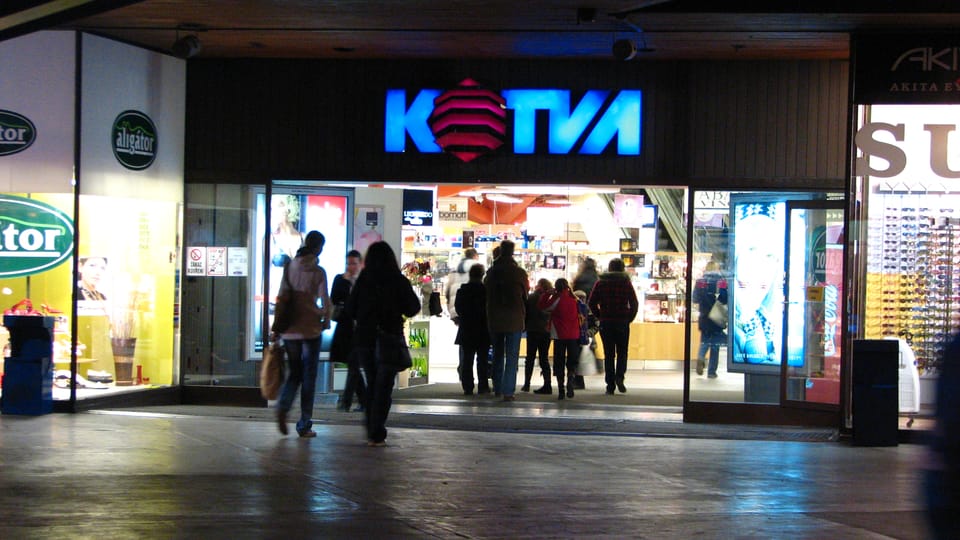 Le grand magasin Kotva | Photo: Radio Prague Int. Le grand magasin Kotva | Photo: Radio Prague Int.