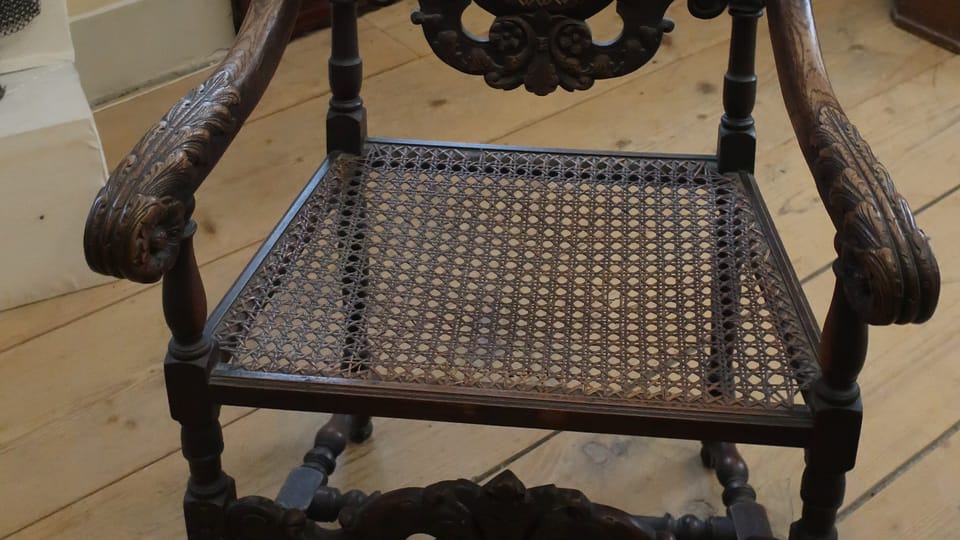 Le fauteuil d’Alexandre Dumas,  photo: Martina Schneibergová