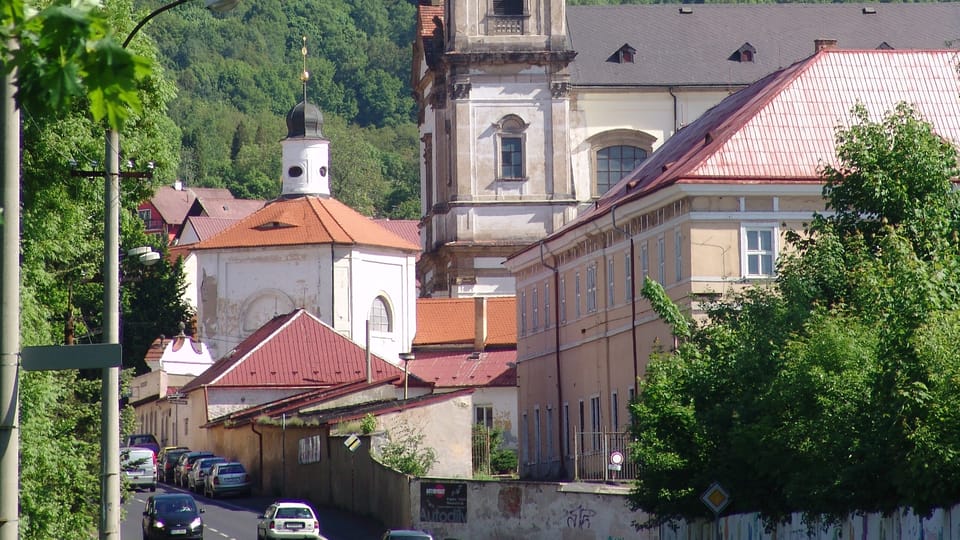 Le site de pèlerinage et l’église Notre-Dame-des-Douleurs à Bohosudov, photo: Miloš Turek Le site de pèlerinage et l’église Notre-Dame-des-Douleurs à Bohosudov, photo: Miloš Turek
