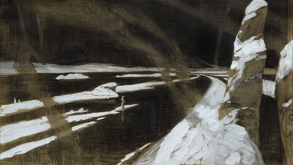 František Kupka, 'Défi (Idole noir)', 1902 / Centre tchèque de Paris František Kupka, 'Défi (Idole noir)', 1902 / Centre tchèque de Paris