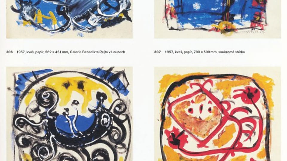 1957, gouache 1957, gouache