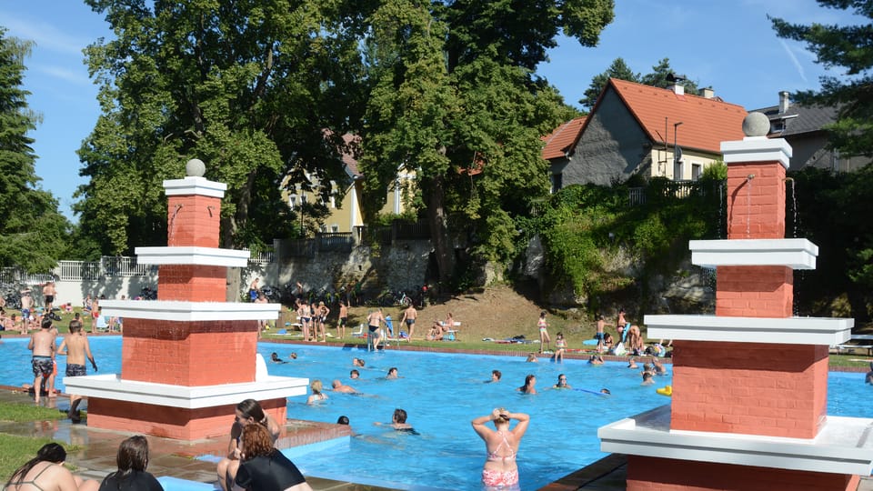 La piscine de Mšeno,  photo: Eva Turečková