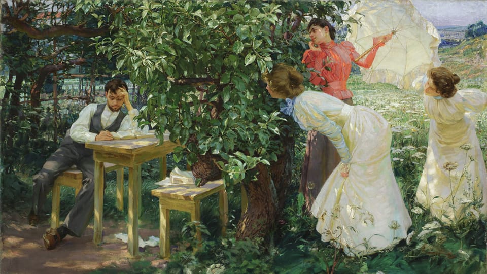 František Kupka, 'Le Bibliomane', 1897, photo: Jan Gloc / © Adagp, Paris 2018 © Prague Castle Administration František Kupka, 'Le Bibliomane', 1897, photo: Jan Gloc / © Adagp, Paris 2018 © Prague Castle Administration