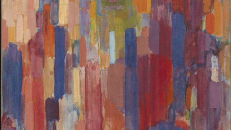 František Kupka, 'Madame Kupka dans les verticales', 1910-1911, photo: © Adagp, Paris 2018 © Digital image, The Museum of Modern Art, MoMA, New York / Scala, Florence František Kupka, 'Madame Kupka dans les verticales', 1910-1911, photo: © Adagp, Paris 2018 © Digital image, The Museum of Modern Art, MoMA, New York / Scala, Florence