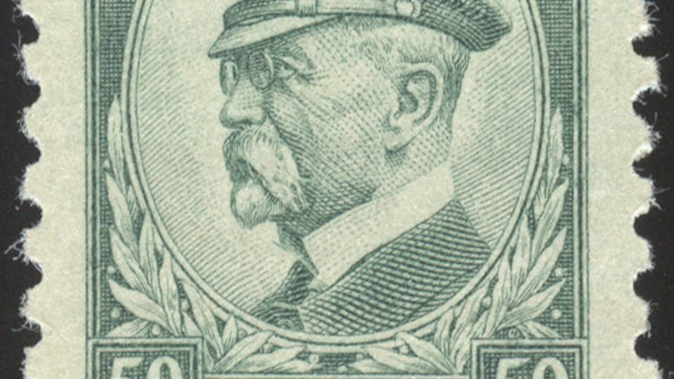Tomáš Garrigue Masaryk, photo: Musée de la poste Tomáš Garrigue Masaryk, photo: Musée de la poste