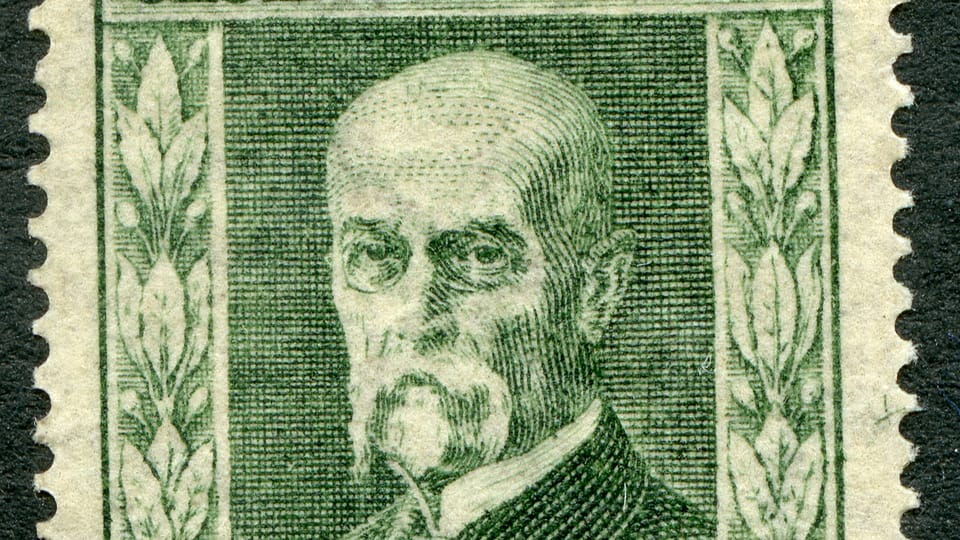 Tomáš Garrigue Masaryk, photo: Musée de la poste Tomáš Garrigue Masaryk, photo: Musée de la poste