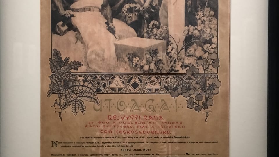 L'exposition d'Alfons Mucha au Musée du Luxembourg, photo: Kateřina Srbková L'exposition d'Alfons Mucha au Musée du Luxembourg, photo: Kateřina Srbková