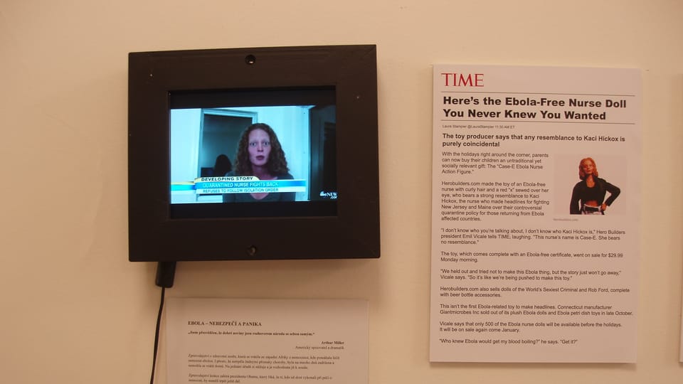 Tamara Moyzes, NEWSeum, photo: Lucie Drechselová Tamara Moyzes, NEWSeum, photo: Lucie Drechselová