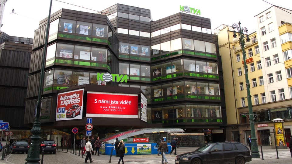 Le grand magasin Kotva | Photo: Kristýna Maková,  Radio Prague Int.