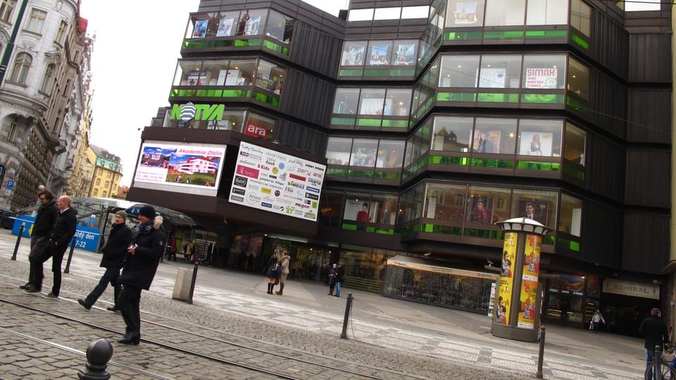 Le grand magasin Kotva | Photo: Kristýna Maková,  Radio Prague Int.