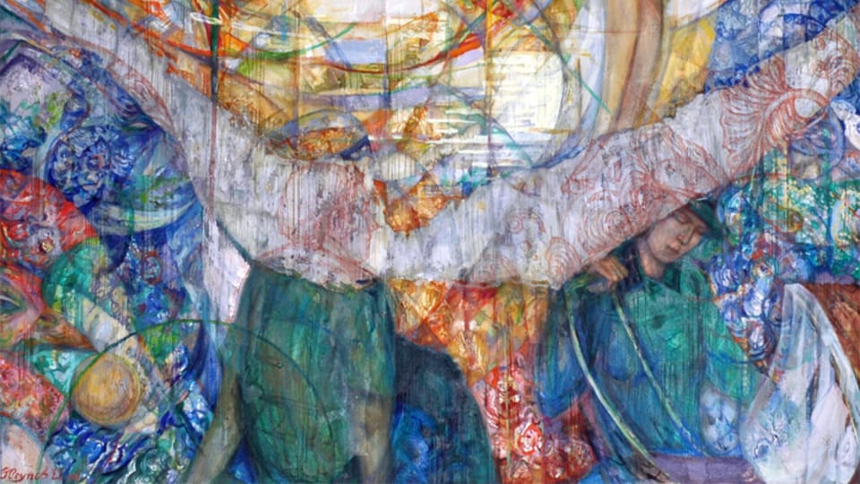 Toile d’Ildar Youssoupov, photo: Archives d’Ildar Youssoupov Toile d’Ildar Youssoupov, photo: Archives d’Ildar Youssoupov