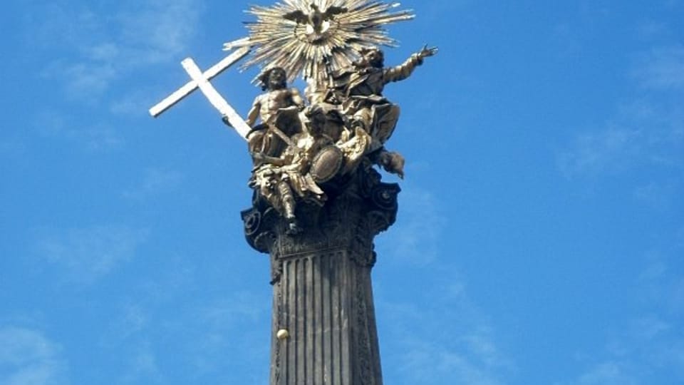 La colonne de la Sainte-Trinité | Photo: Zdeňka Kuchyňová,  Radio Prague Int.