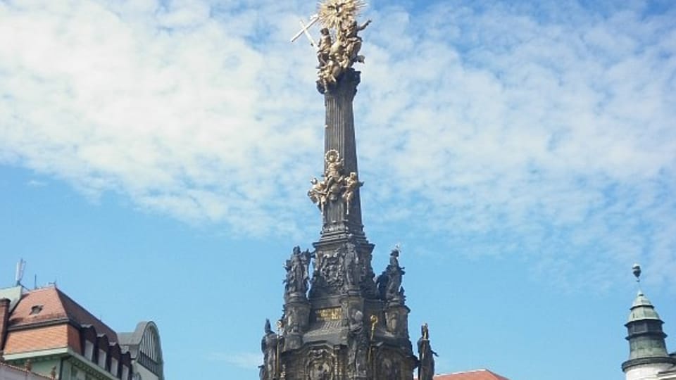 La colonne de la Sainte-Trinité | Photo: Zdeňka Kuchyňová, Radio Prague Int. La colonne de la Sainte-Trinité | Photo: Zdeňka Kuchyňová, Radio Prague Int.
