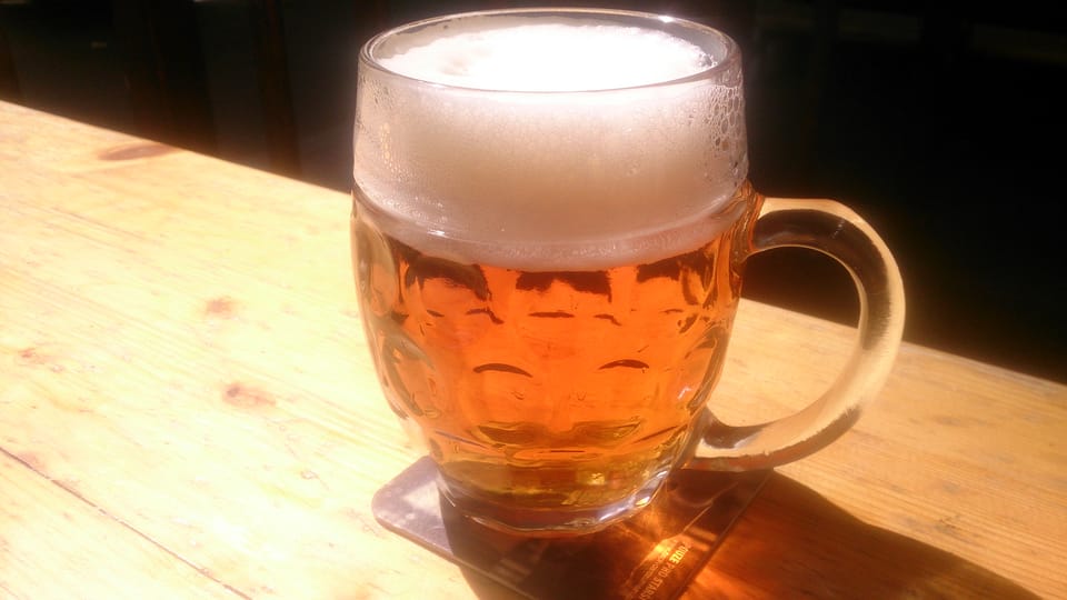 La chope de boisson houblonnée, photo: Alexis Rosenzweig La chope de boisson houblonnée, photo: Alexis Rosenzweig