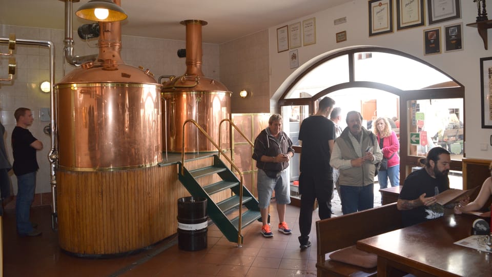 La brasserie de Strahov, photo: Ondřej Tomšů La brasserie de Strahov, photo: Ondřej Tomšů