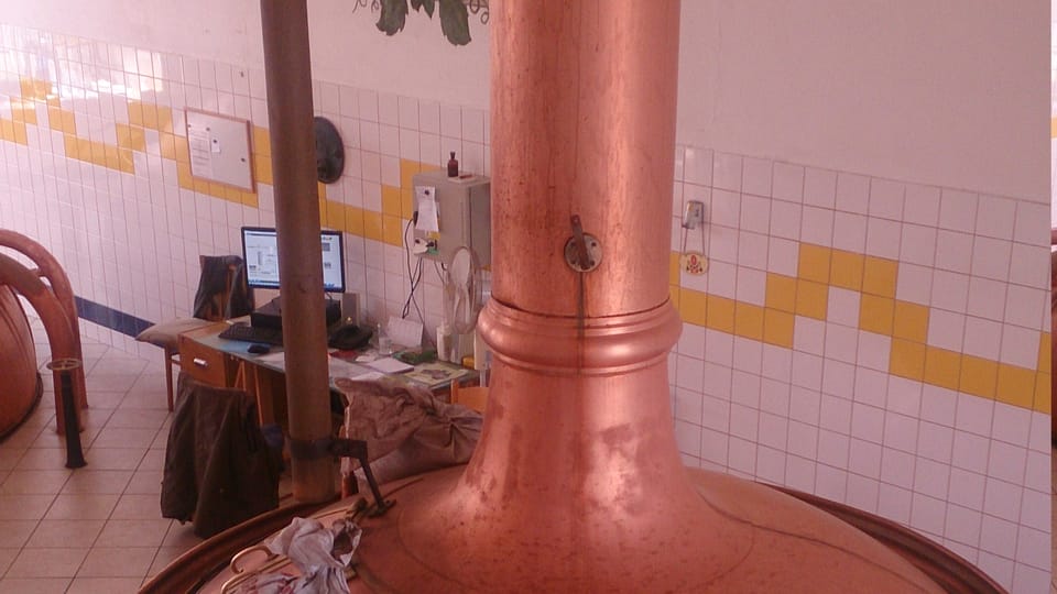 Cuve - brasserie de Žatec, photo: Alexis Rosenzweig Cuve - brasserie de Žatec, photo: Alexis Rosenzweig
