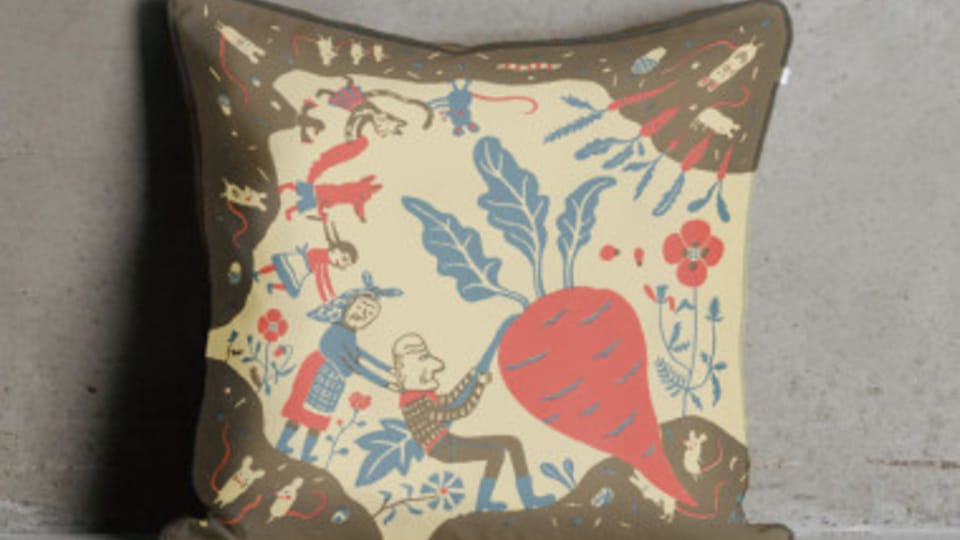 Oreiller 'Arrêt au rêve',  photo: Design supermarket