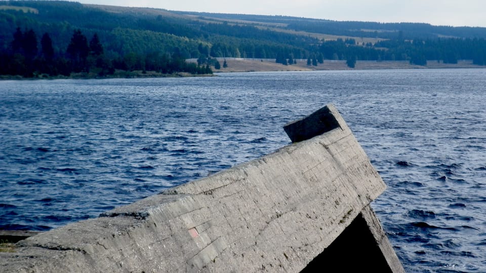 Le lac de barrage de Fláje | Photo: Zdeňka Kuchyňová,  Radio Prague Int.