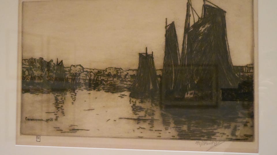 Vojtěch Preissig, 'Concarneau', photo: Magdalena Hrozínková Vojtěch Preissig, 'Concarneau', photo: Magdalena Hrozínková