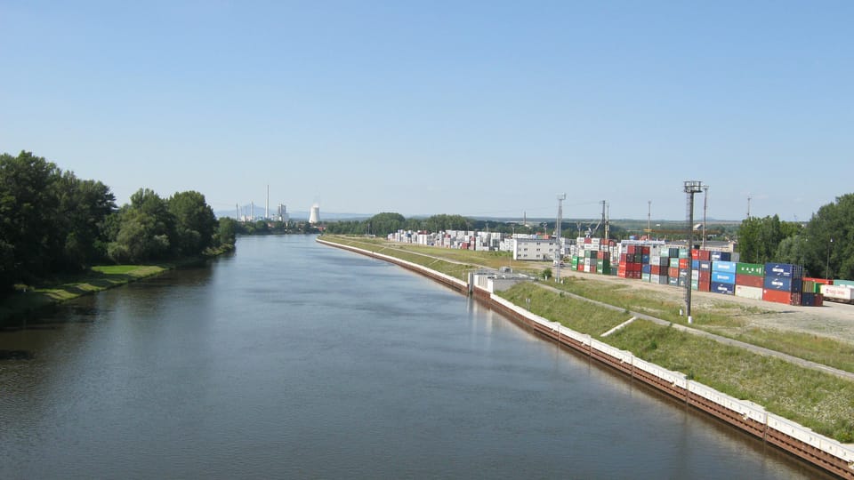 Le port fluvial de Mělník, photo: Dominik Jůn Le port fluvial de Mělník, photo: Dominik Jůn