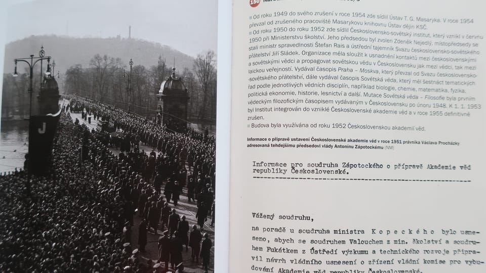 Photo: repro 'Průvodce stalinistickou Prahou' / Academia
