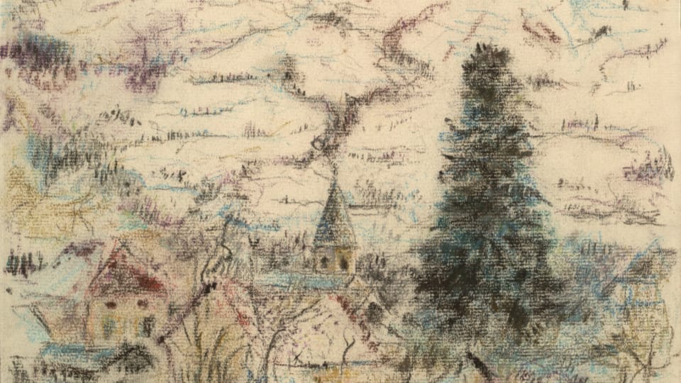 Bohuslav Reynek, 'Villeneuve les Uriage', 1933, photo: Romarin Bohuslav Reynek, 'Villeneuve les Uriage', 1933, photo: Romarin