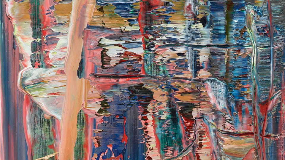 Gerhard Richter,  'La peinture abstraite',  photo: Archives de la Galerie nationale de Prague