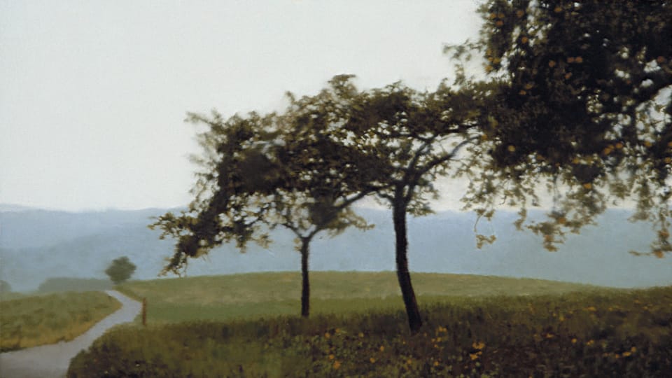 Gerhard Richter,  'Les pommiers',  photo: Archives de la Galerie nationale de Prague