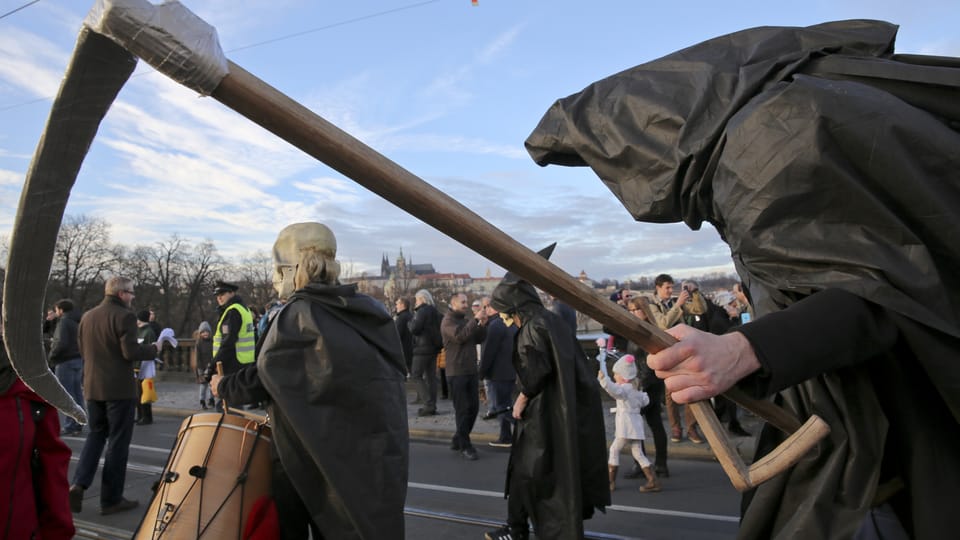Le Carnaval de velours en 2015, photo: Archives de l'association Fór_um Le Carnaval de velours en 2015, photo: Archives de l'association Fór_um