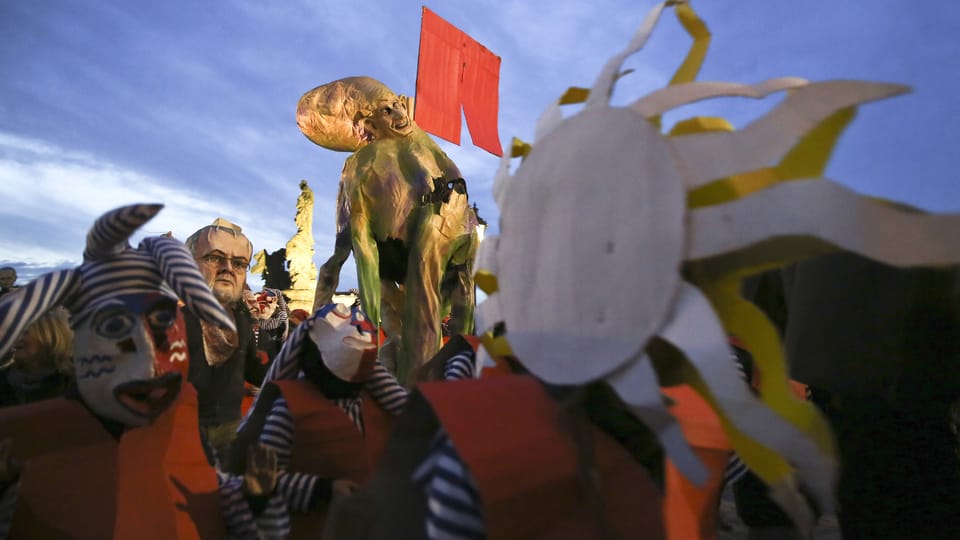 Le Carnaval de velours en 2015, photo: Archives de l'association Fór_um Le Carnaval de velours en 2015, photo: Archives de l'association Fór_um