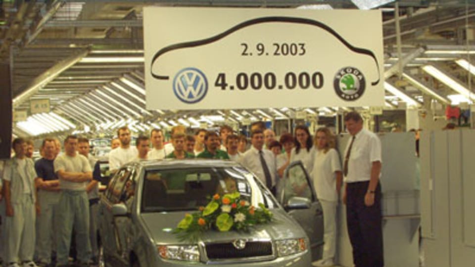 La quatre millionième Skoda Fabia Combi