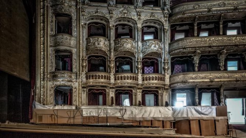 La reconstruction de l’Opéra d’Etat de Prague | Photo: Kateřina Svátková, ČRo La reconstruction de l’Opéra d’Etat de Prague | Photo: Kateřina Svátková, ČRo