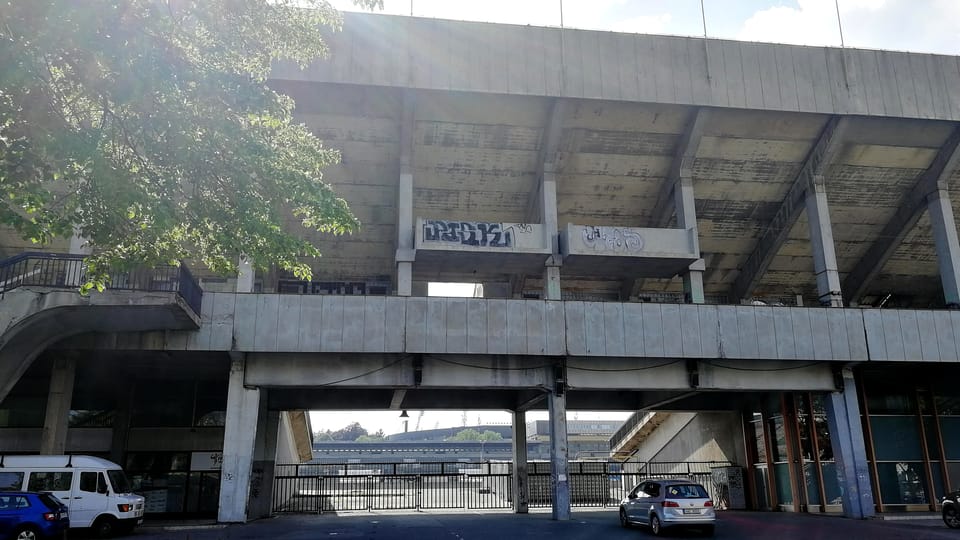 Le stade de Strahov, photo: Štěpánka Budková Le stade de Strahov, photo: Štěpánka Budková