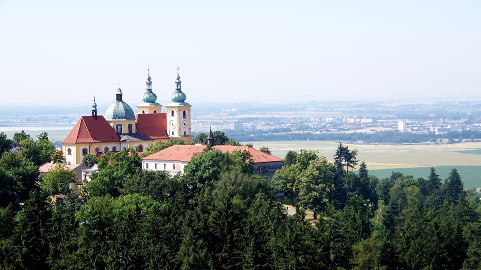 Le site de pèlerinage de la Sainte-Colline près d’Olomouc et l’église de la Visitation-de-la-Vierge,  photo: Vyty77,  CC BY 3.0