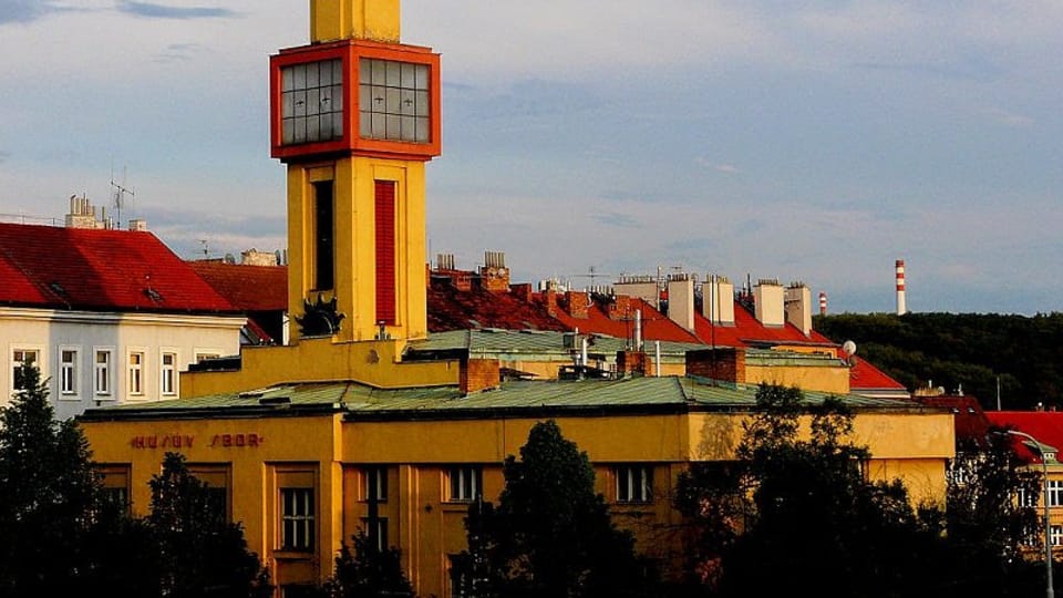 Le temple de l'église hussite à Prague-Vršovice, photo : Ekaterina Stashevskaya Le temple de l'église hussite à Prague-Vršovice, photo : Ekaterina Stashevskaya