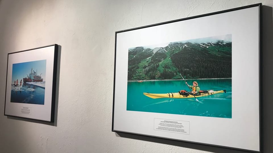 Exposition La République tchèque en Arctique et l’Arctique en République tchèque, par l’université de Bohême du Sud, photo: Camille Montagnon Exposition La République tchèque en Arctique et l’Arctique en République tchèque, par l’université de Bohême du Sud, photo: Camille Montagnon