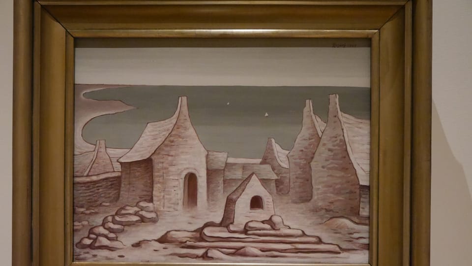 Jan Zrzavý, 'La place de village à Kermeur', photo: Magdalena Hrozínková Jan Zrzavý, 'La place de village à Kermeur', photo: Magdalena Hrozínková