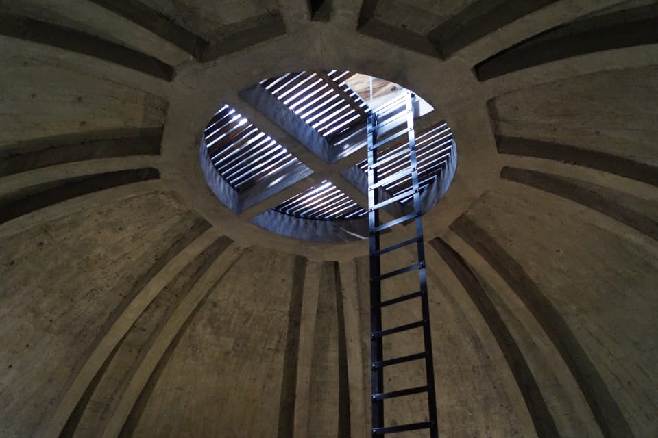 Le château d’eau de Vršovice à Michle | Photo: Miloš Turek, Radio Prague Int. Le château d’eau de Vršovice à Michle | Photo: Miloš Turek, Radio Prague Int.