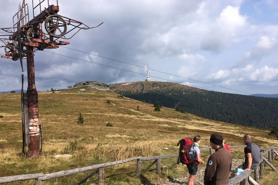 La  montée sur le mont Praděd dans les monts de Jeseníky | Photo: Andrea Švubová,  ČRo